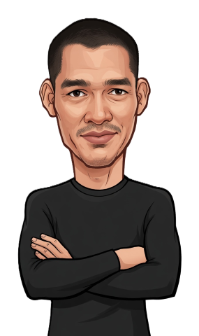 Ronnie Alcano caricature