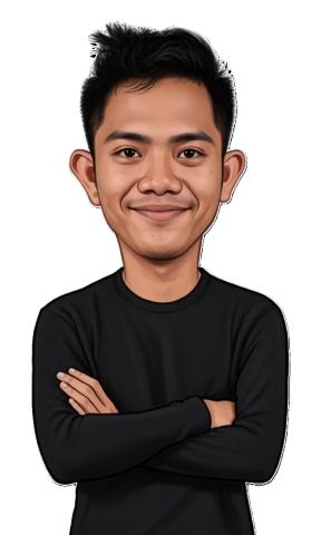 Kyle J. Amoroto caricature