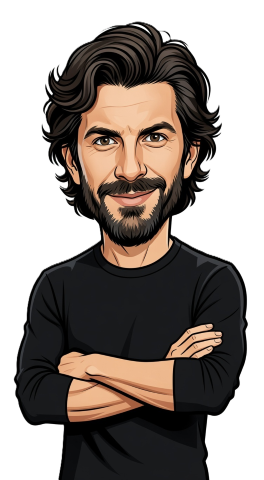 Andy Goldstein caricature