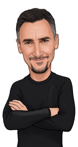 Johnny Archer caricature