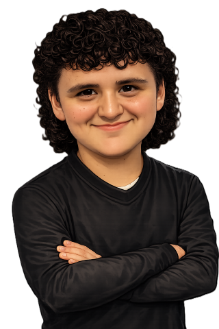 Avah Weems caricature