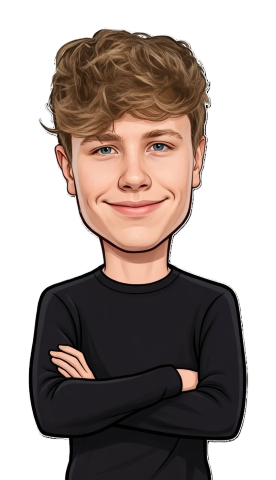 Mika Van Berkel caricature
