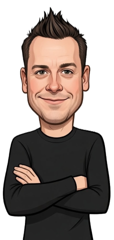 Karl Boyes caricature