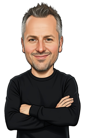 Marcus Chamat caricature