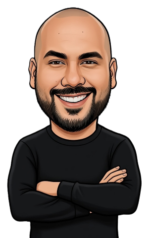 Tony Chohan caricature