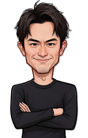 Ko Ping Chung caricature