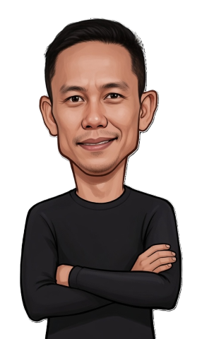 Lee Van Corteza caricature