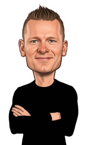 Niels Feijen caricature
