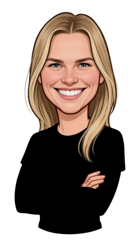 Pia Filler caricature