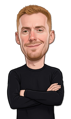 Fitim Haradinaj caricature
