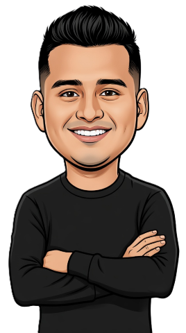 Gerson Martinez caricature