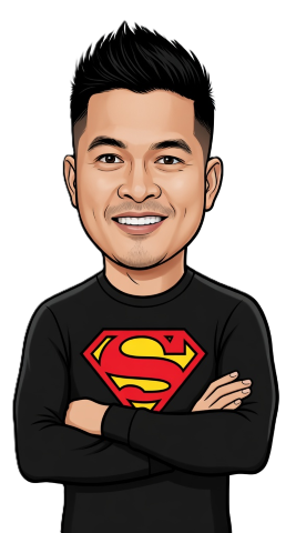 Roberto Gomez caricature
