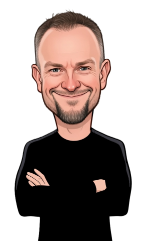 Thorsten Hohmann caricature