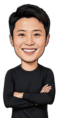 Meng Hsia Hung caricature
