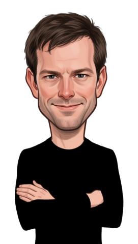 Hunter Lombardo caricature