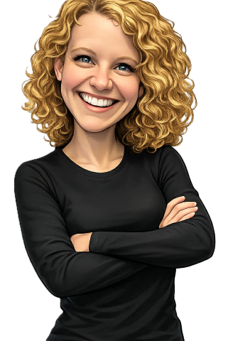 Ina Kaplan caricature