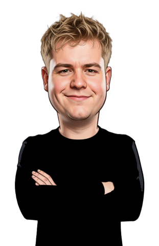 Jonas Souto caricature