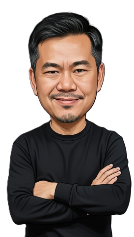 Warren Kiamco caricature
