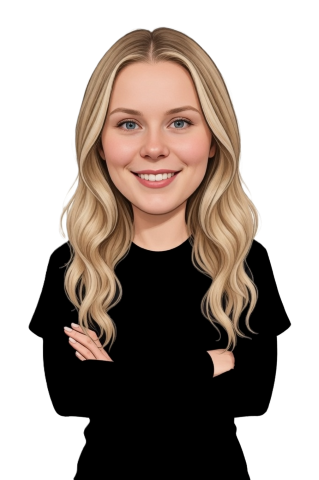 Kristina Tkach caricature