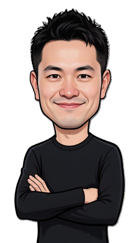 Wu Kun Lin caricature