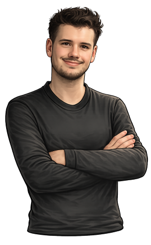 Luca Menn caricature