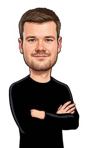 Michael Schneider caricature