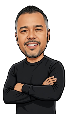 Rodney Morris caricature