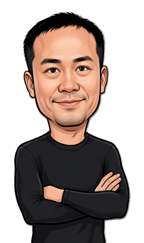 Nam Pham Phuong caricature