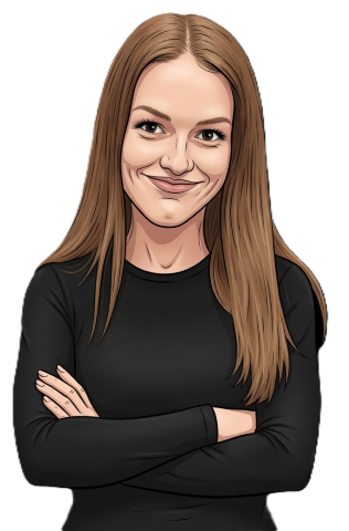 Nina Torvund caricature