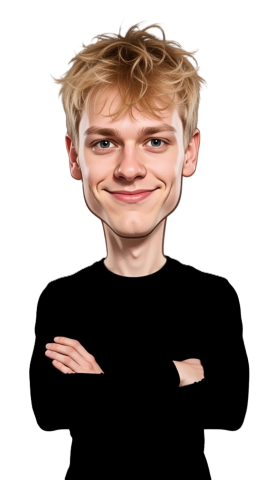 Yannick Pongers caricature